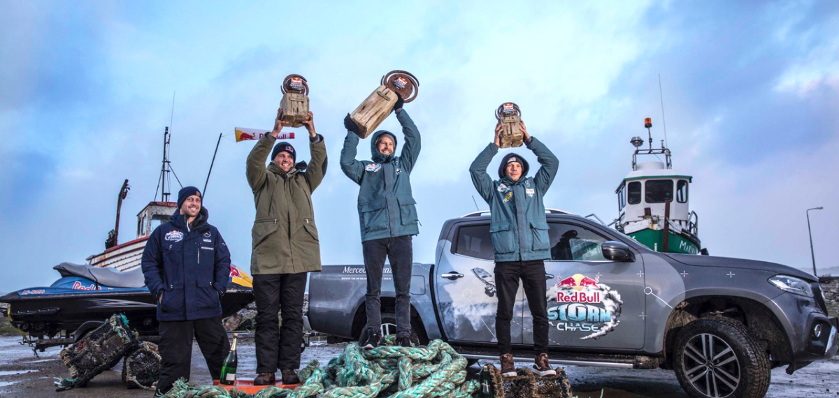 SWOX Athlete Jaeger Stone wins Red Bull Storm Chase 2019