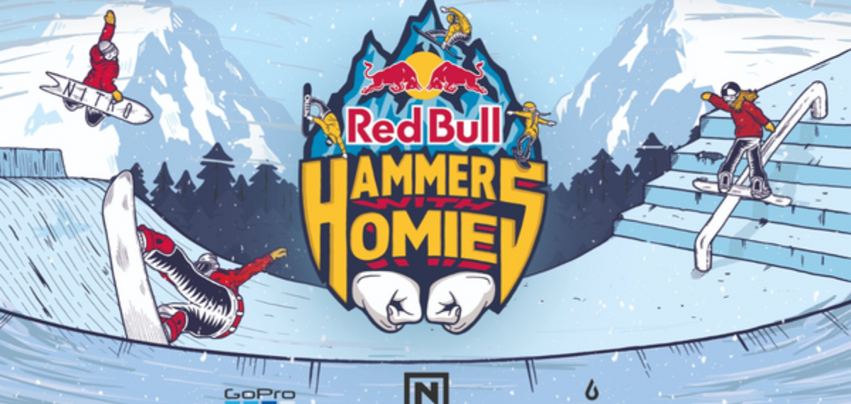 Red Bull Hammers with Homies Snowboard Slopestyle Contest Series