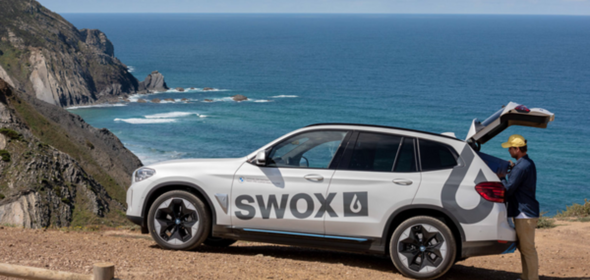 BMW iX3, Marlon Lipke and SWOX: Zero-Emission Surf Travel