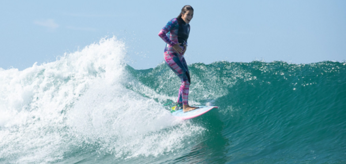 Claudia Goncalves: Surfing through pregnancy and being a surfing mom