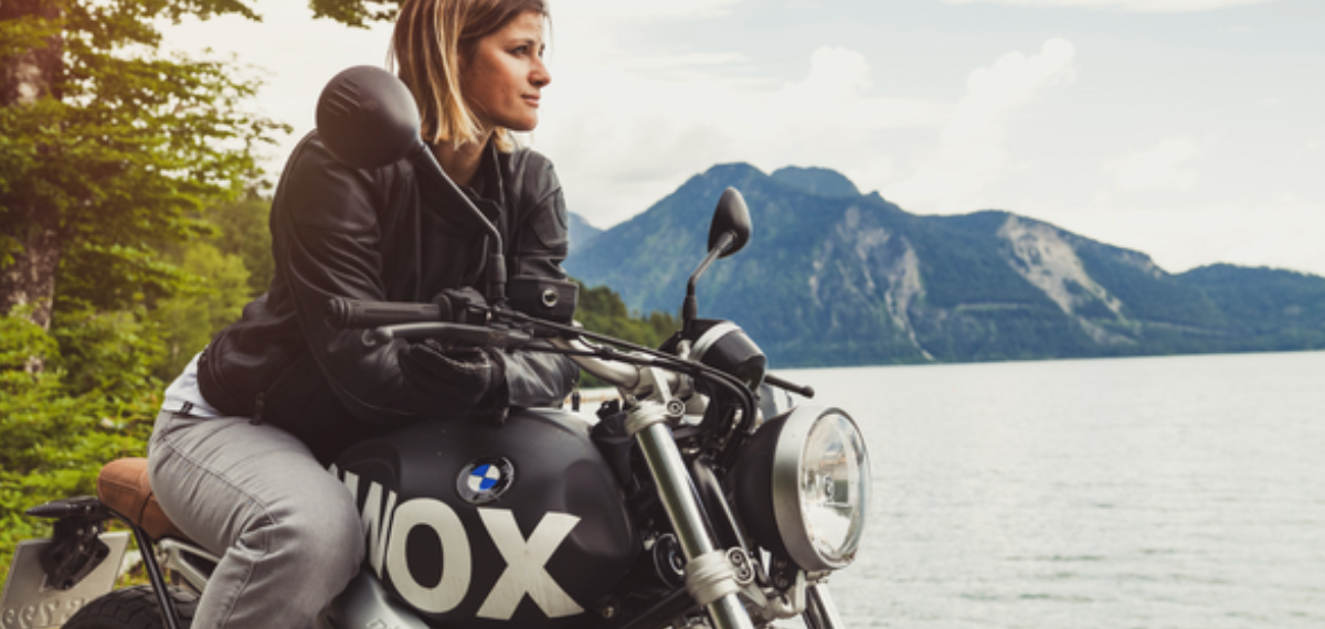 Vehicular exploration: Steffi Marth and the BMW x SWOX Scrambler motorcycle